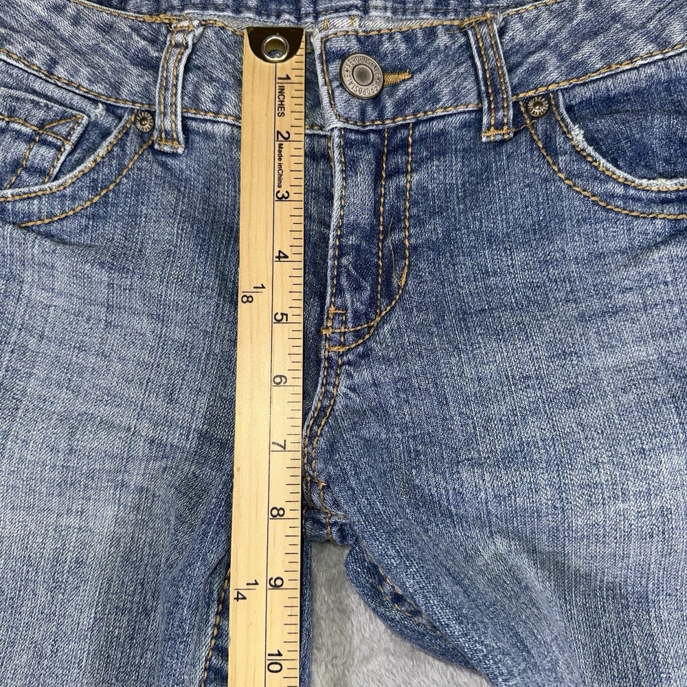 Aeropostale Women's Hailey Skinny Flare Curvy Fit Low Rise Size 7/8 Preppy NWT - Picture 7 of 15